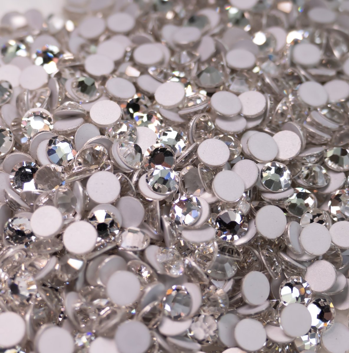 Crystal | Preciosa MAXIMA | Round Flatback | Non Hotfix - Hey Beautiful Nail Supplies