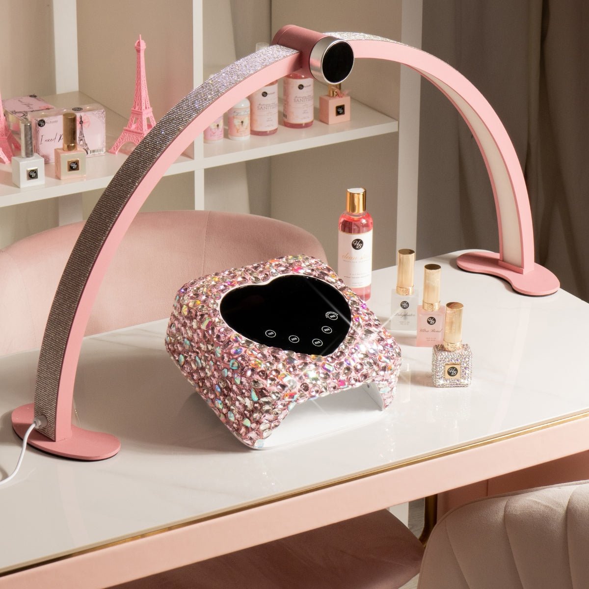 Diamond Gem Heart UV LED Lamp | 6 Month Warranty - Hey Beautiful