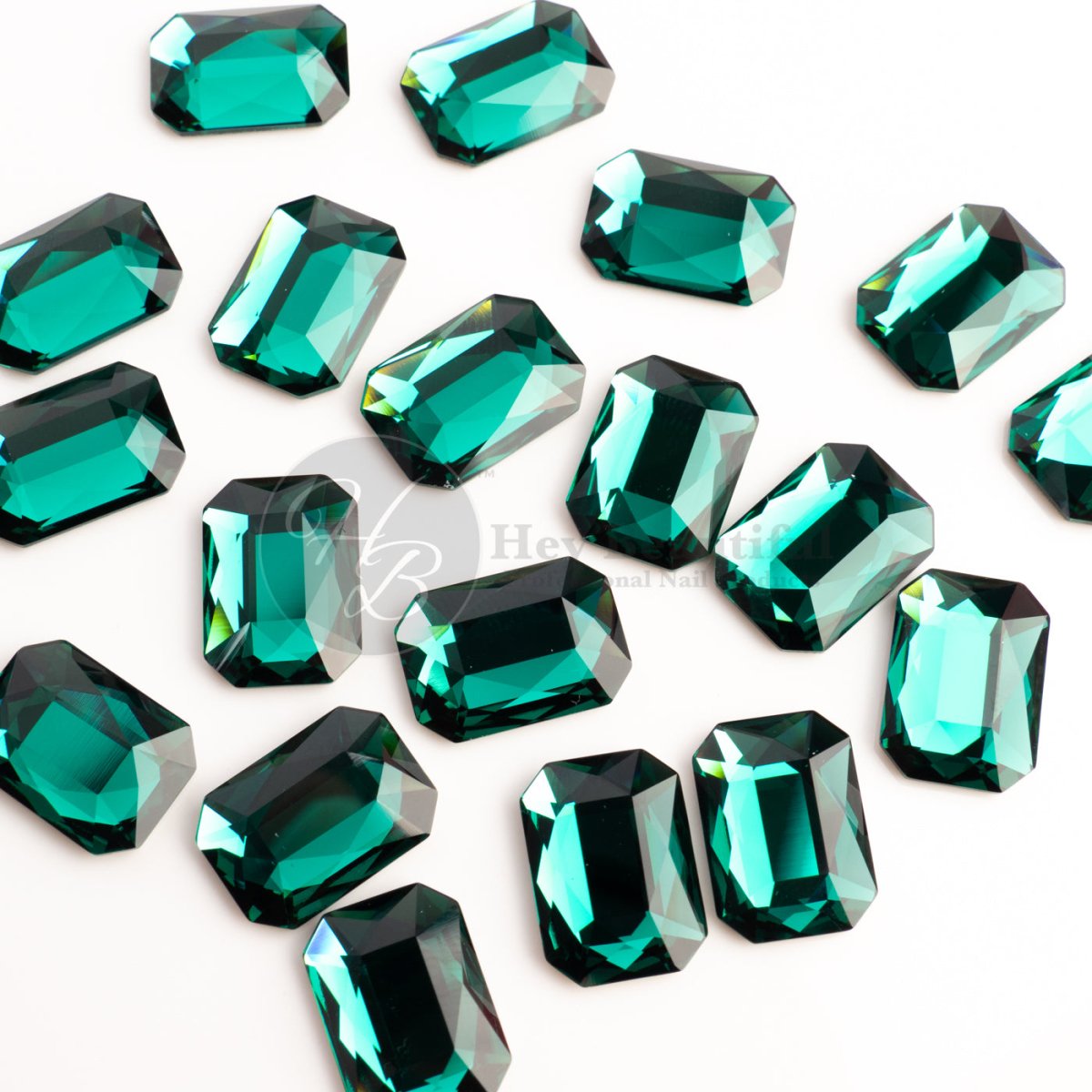 Emerald | Emerald | Serinity Rhinestones Non Hotfix - Hey Beautiful Nail Supplies