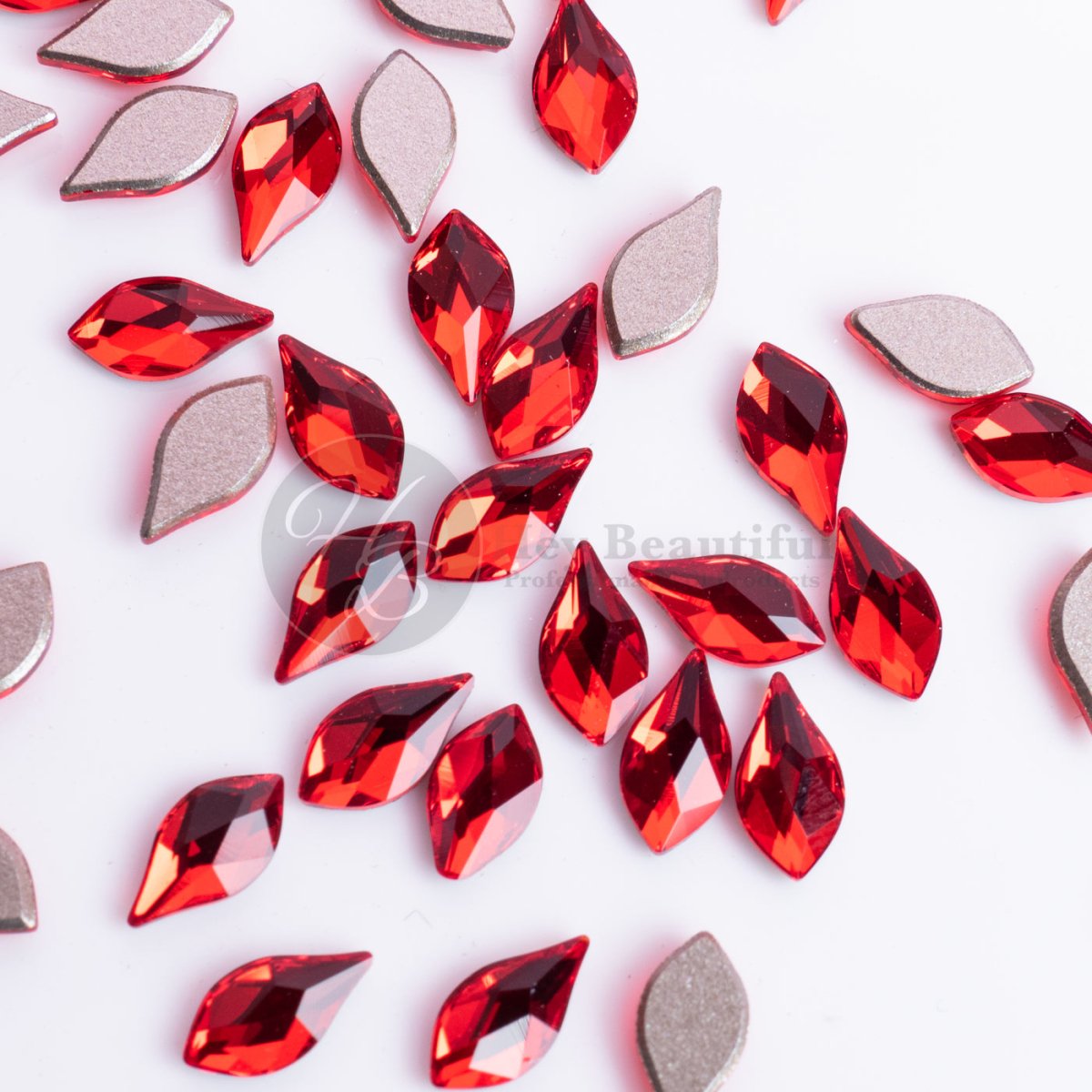 Flame | Light Siam | Serinity Rhinestones Non Hotfix - Hey Beautiful Nail Supplies