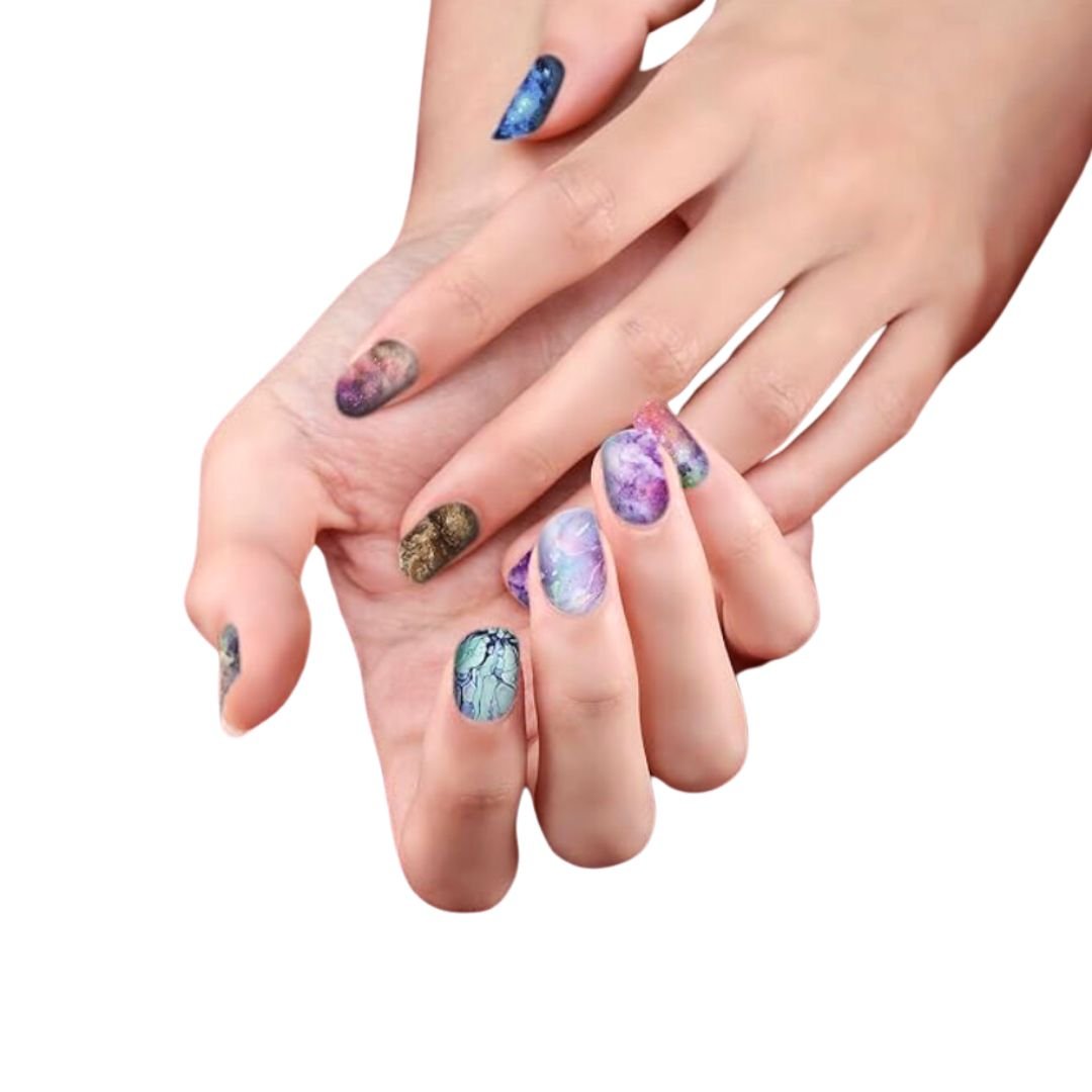 Galaxy Nail Foil Sticker - Hey Beautiful Nail Supplies
