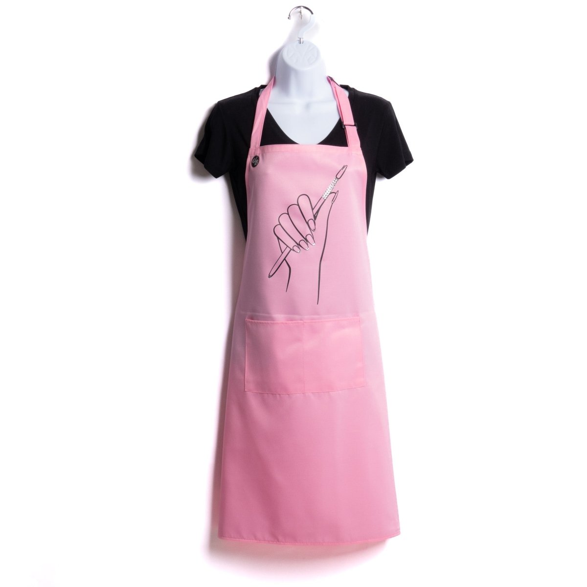 HB Pink Apron - Hey Beautiful Nail Supplies