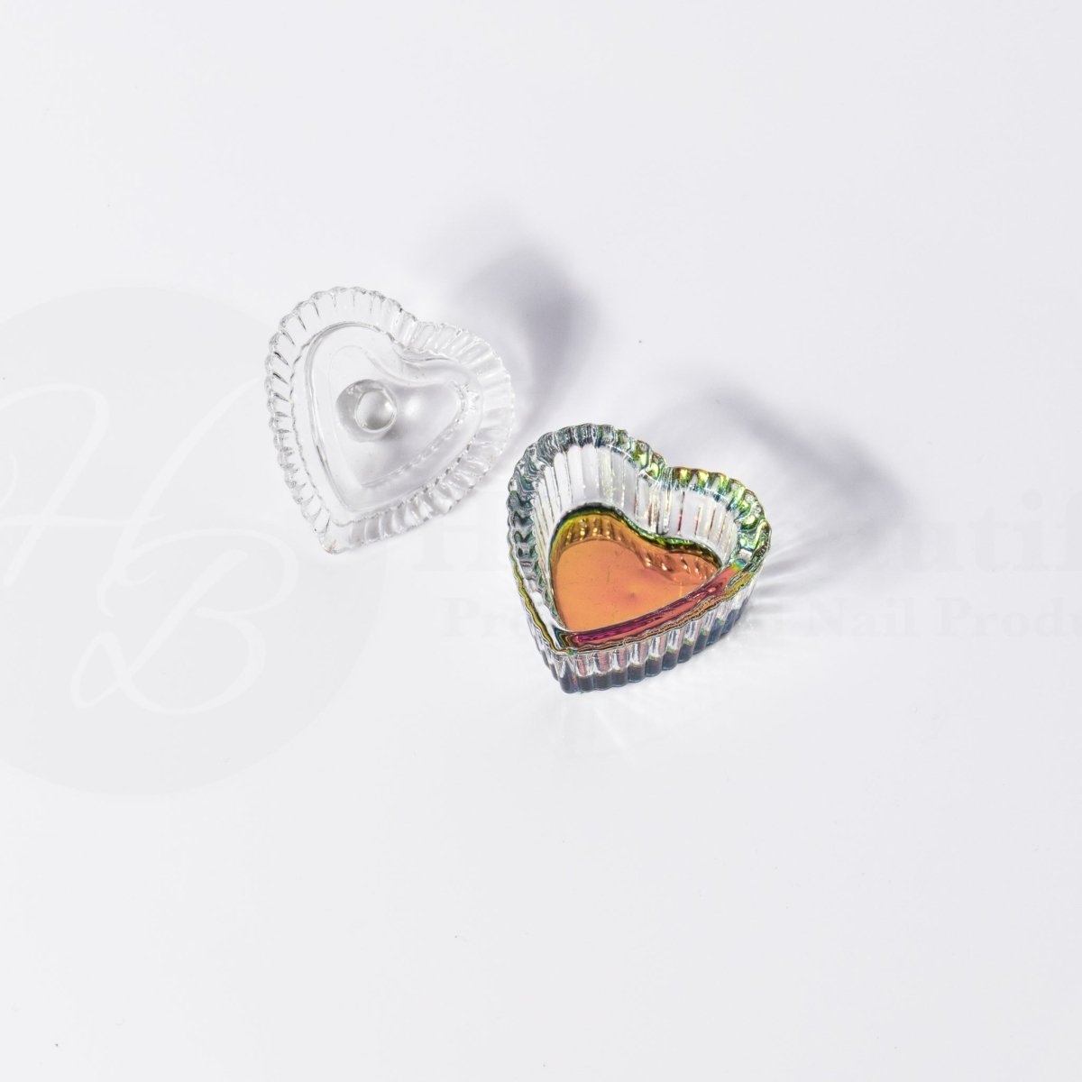 Heart Dappen Dish - Hey Beautiful Nail Supplies
