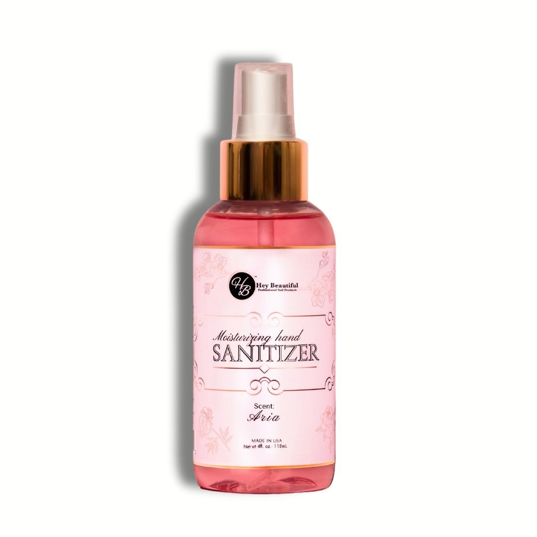 Moisturizing Hand Sanitizer | Aria Scent - Hey Beautiful Nail Supplies