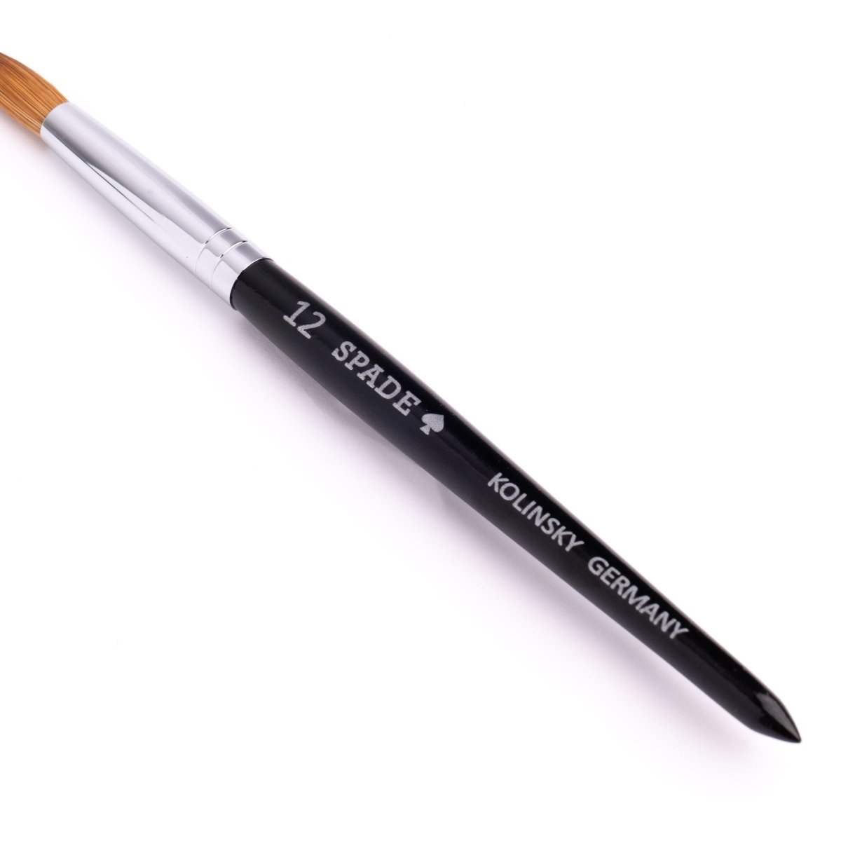 Premium Kolinsky Brush | Spade - Hey Beautiful Nail Supplies