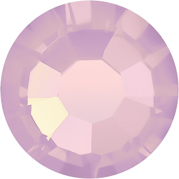 Rose Opal Preciosa Maxima Round Flatback Non Hotfix - Hey Beautiful Nail Supplies