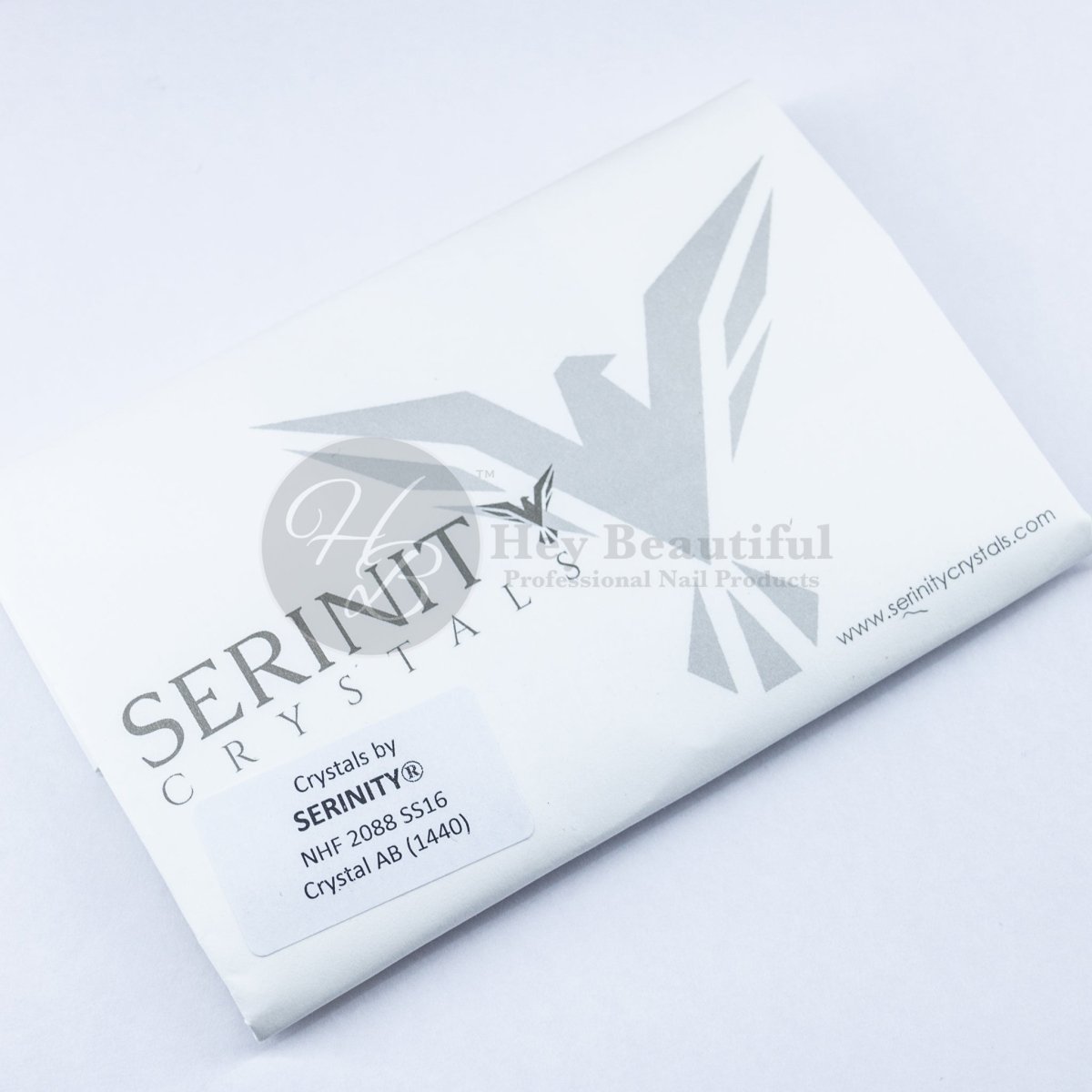 Round | Crystal AB | Serinity Rhinestones Non Hotfix - Hey Beautiful Nail Supplies